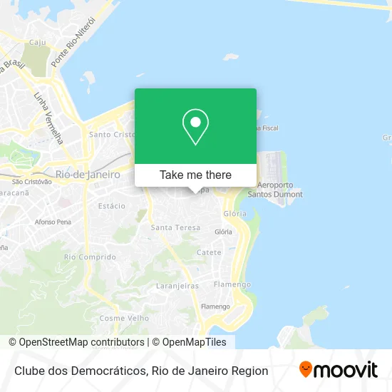 Clube dos Democráticos map