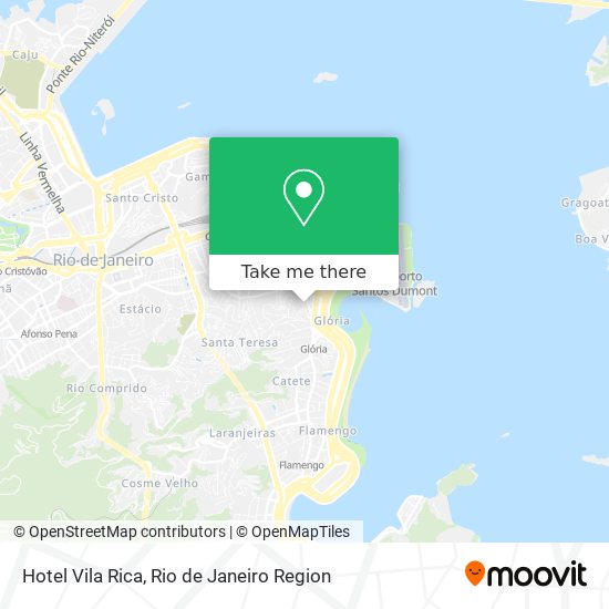 Mapa Hotel Vila Rica