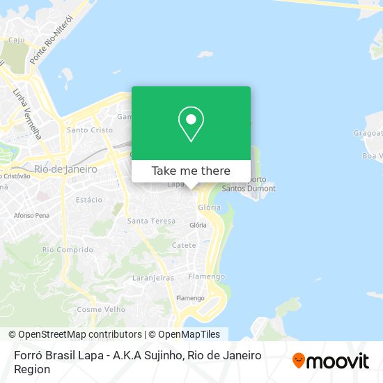 Forró Brasil Lapa - A.K.A Sujinho map