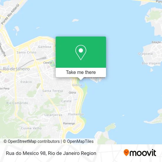 Rua do Mexico 98 map