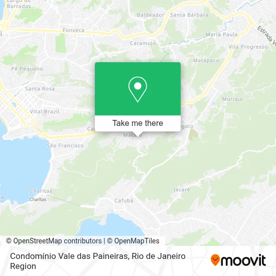 Condomínio Vale das Paineiras map