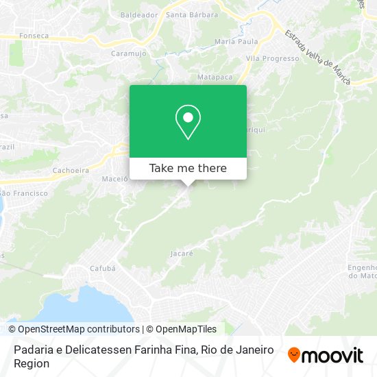 Padaria e Delicatessen Farinha Fina map