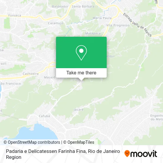 Padaria e Delicatessen Farinha Fina map