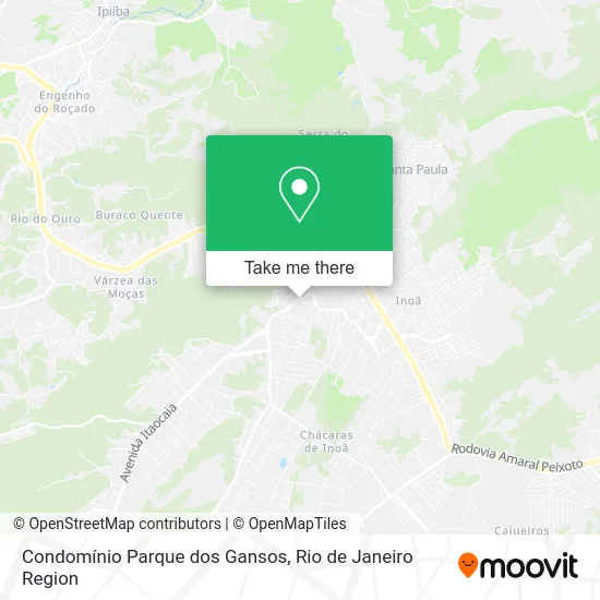 Condomínio Parque dos Gansos map