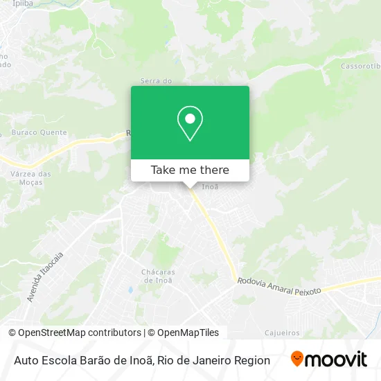 Auto Escola Barão de Inoã map