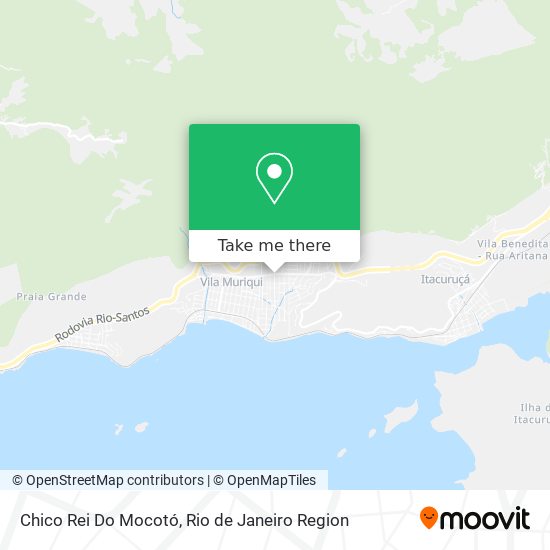Chico Rei Do Mocotó map