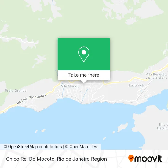Chico Rei Do Mocotó map