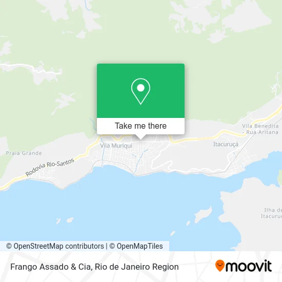 Frango Assado & Cia map