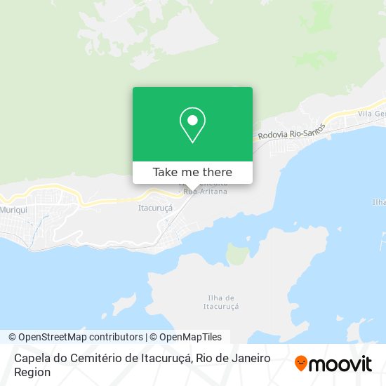 Capela do Cemitério de Itacuruçá map