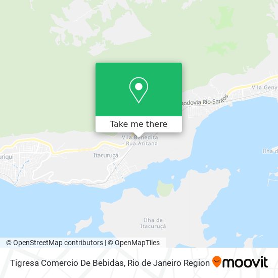 Tigresa Comercio De Bebidas map