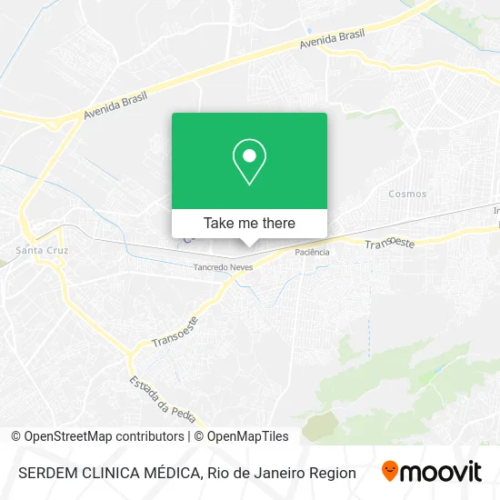 SERDEM CLINICA MÉDICA map