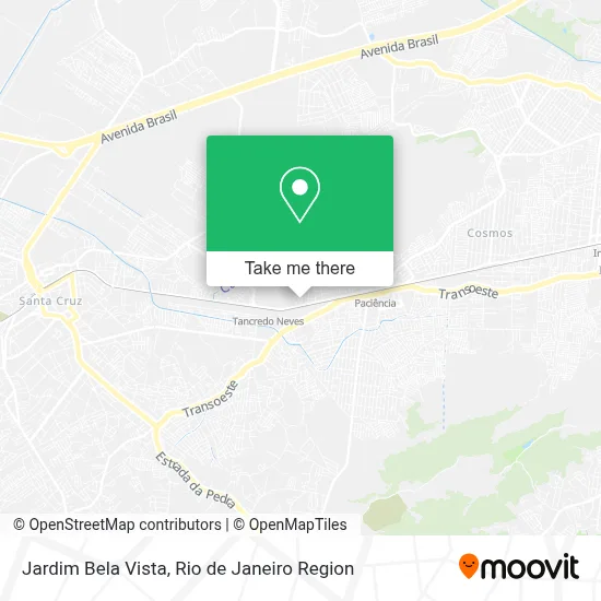 Jardim Bela Vista map