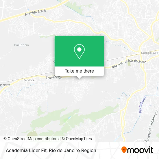 Academia Líder Fit map