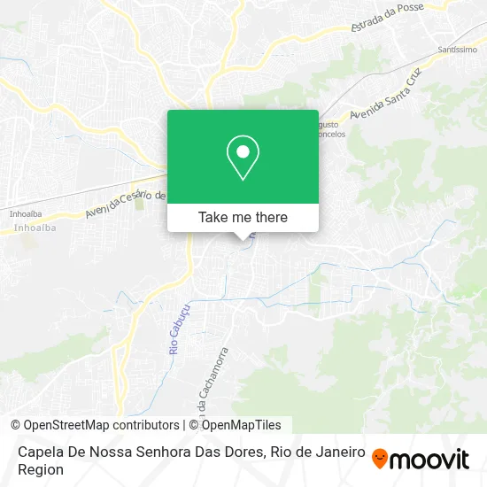 Capela De Nossa Senhora Das Dores map