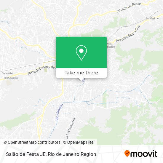 Salão de Festa JE map