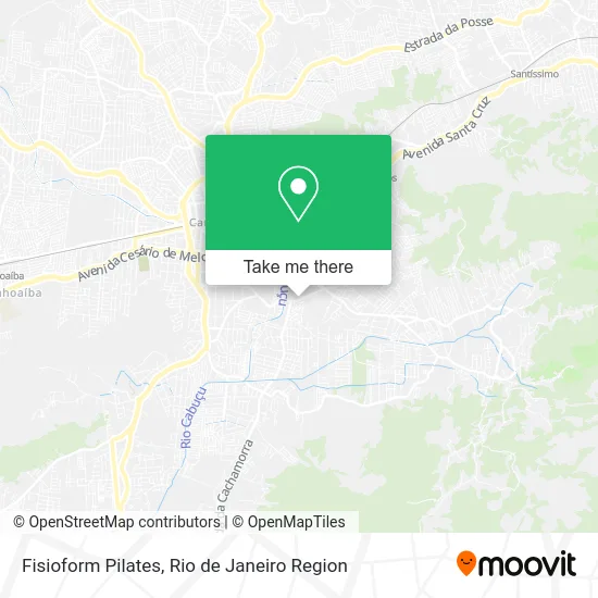 Fisioform Pilates map