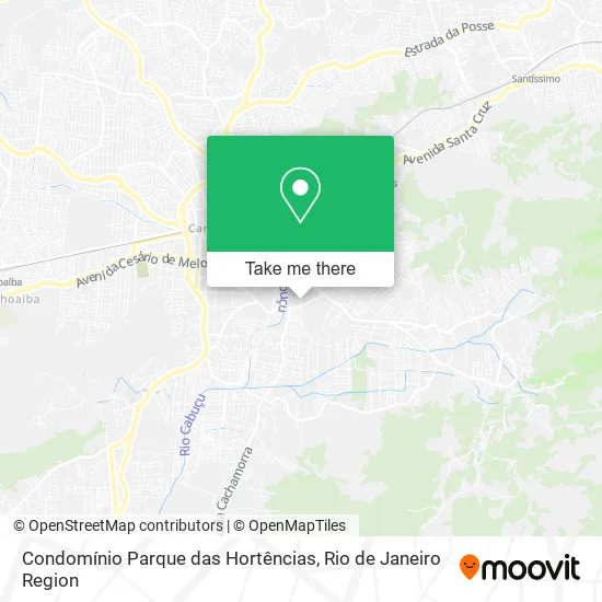 Condomínio Parque das Hortências map