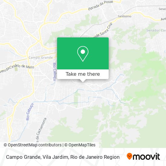 Campo Grande, Vila Jardim map