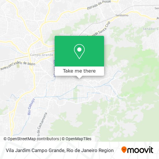 Vila Jardim Campo Grande map