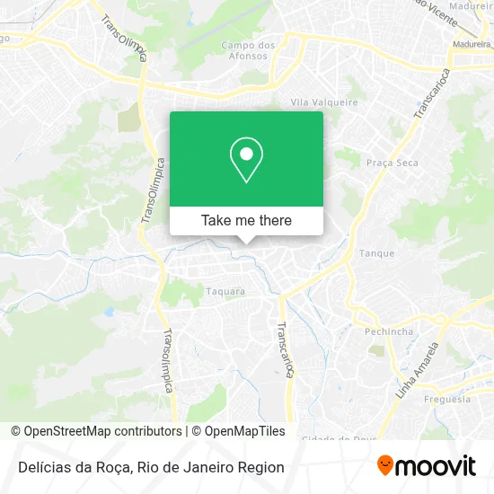Delícias da Roça map