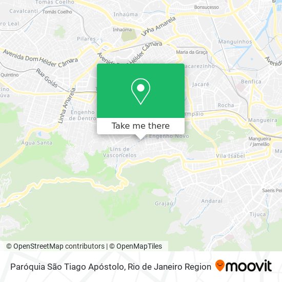Paróquia São Tiago Apóstolo map