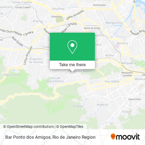 Bar Ponto dos Amigos map