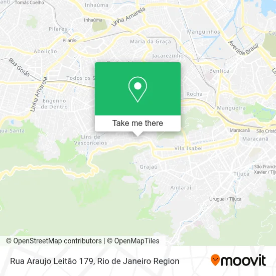 Rua Araujo Leitão 179 map