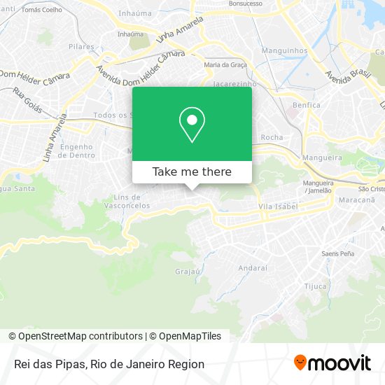 Rei das Pipas map