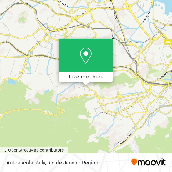 Autoescola Rally map