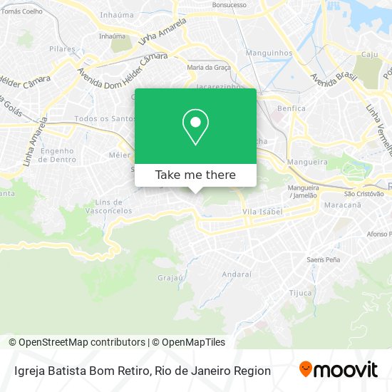 Igreja Batista Bom Retiro map