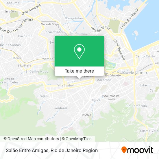 Salão Entre Amigas map