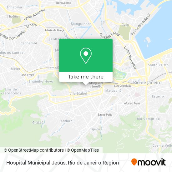 Hospital Municipal Jesus map