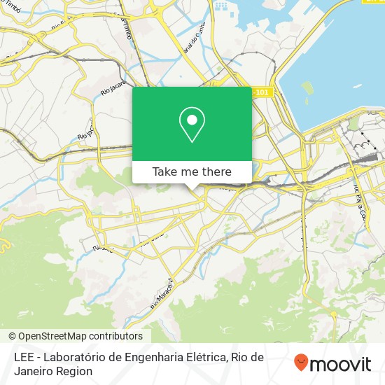 Mapa LEE - Laboratório de Engenharia Elétrica