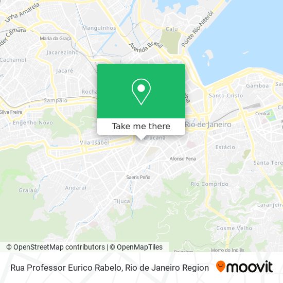 Rua Professor Eurico Rabelo map