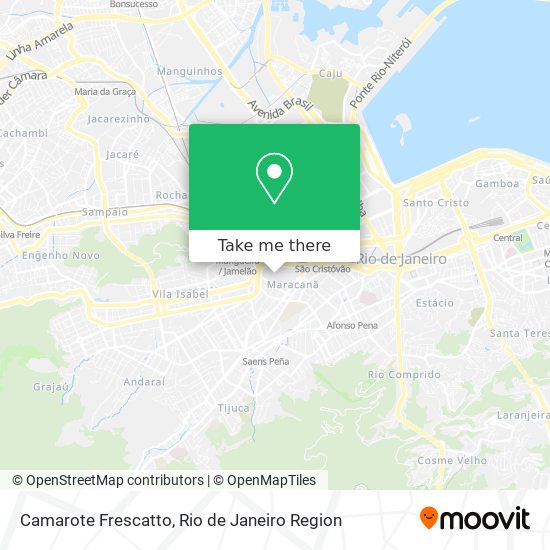 Camarote Frescatto map