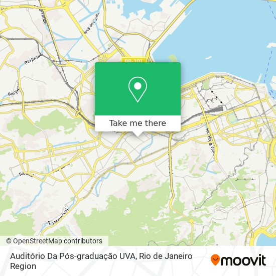 Auditório Da Pós-graduação UVA map