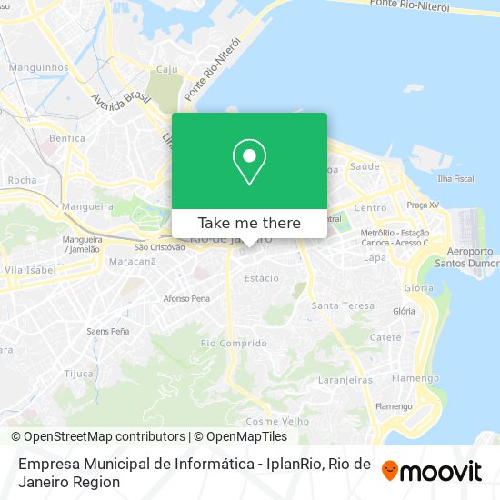 Empresa Municipal de Informática - IplanRio map