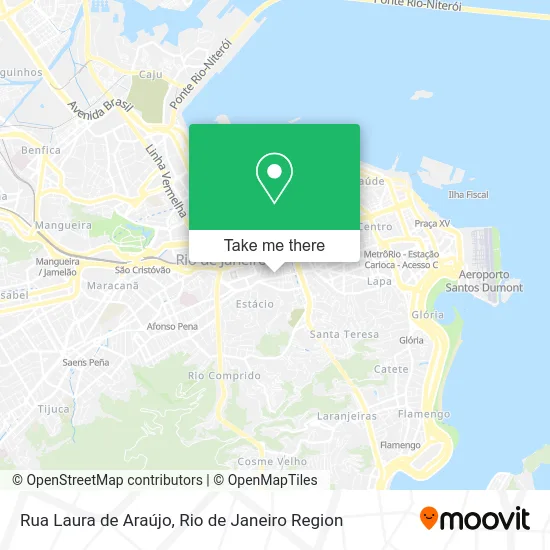 Rua Laura de Araújo map