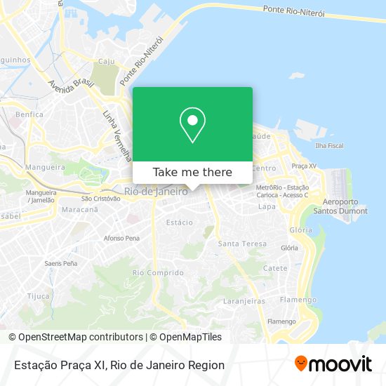 Estação Praça XI map