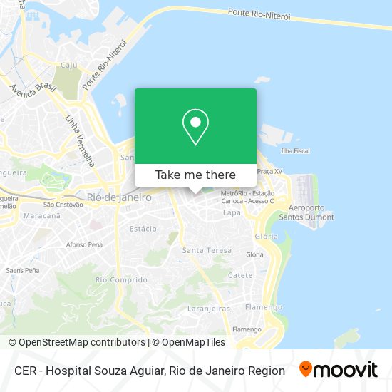 Mapa CER - Hospital Souza Aguiar