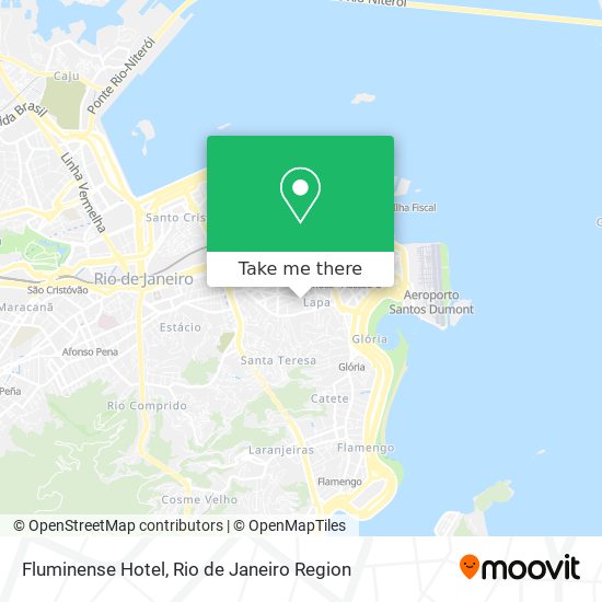 Fluminense Hotel map