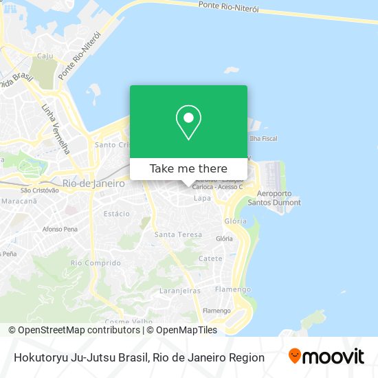 Hokutoryu Ju-Jutsu Brasil map
