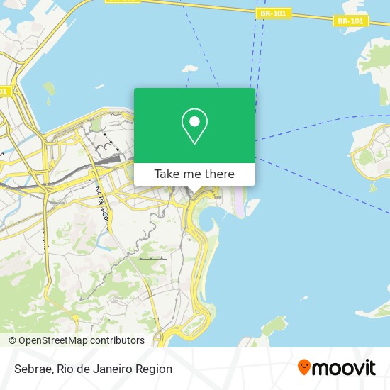 Mapa Sebrae