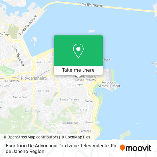 Mapa Escritorio De Advocacia Dra Ivone Teles Valente