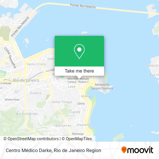 Centro Médico Darke map