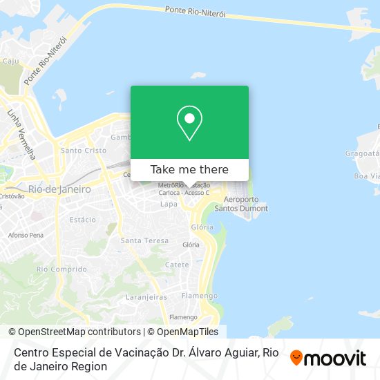 Centro Especial de Vacinação Dr. Álvaro Aguiar map