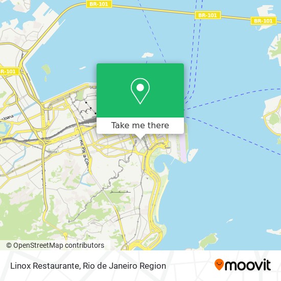 Mapa Linox Restaurante