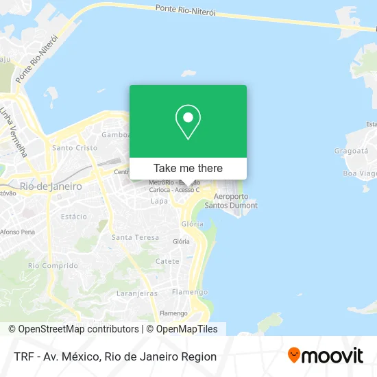 TRF - Av. México map