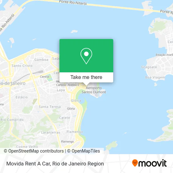 Movida Rent A Car map