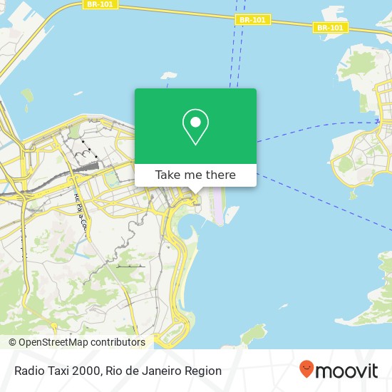 Mapa Radio Taxi 2000